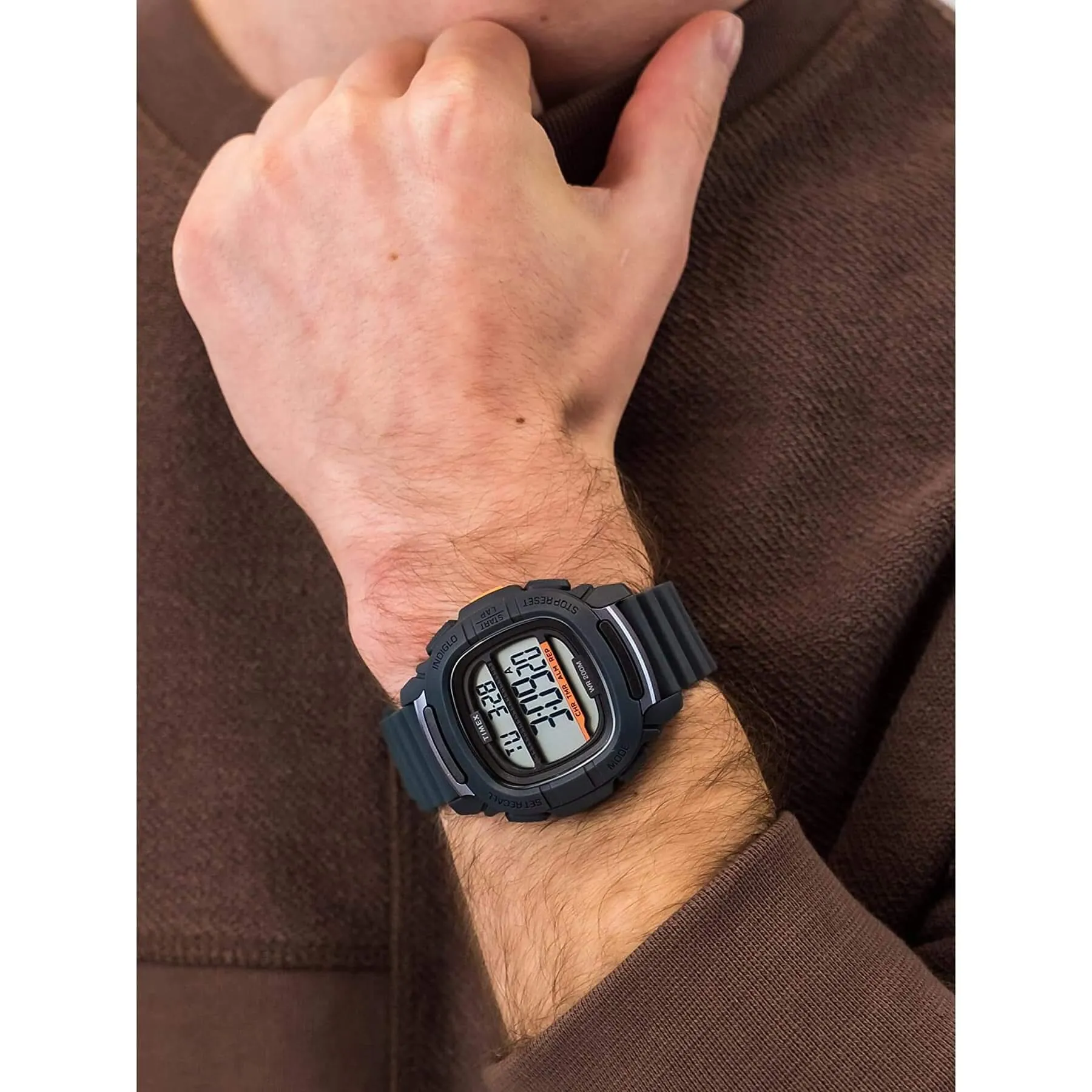 Timex Men's Command 47mm Grey Digital Alarm Sport Watch TW5M26700 Timex Watches