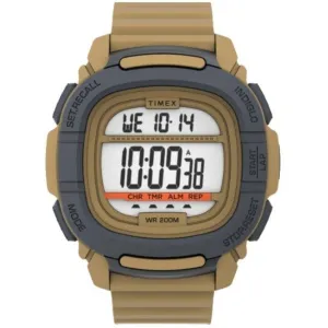 Timex Men's Digital Watch - Command White and Beige Dial Shock Resistant | TW5M35900 Timex Watches