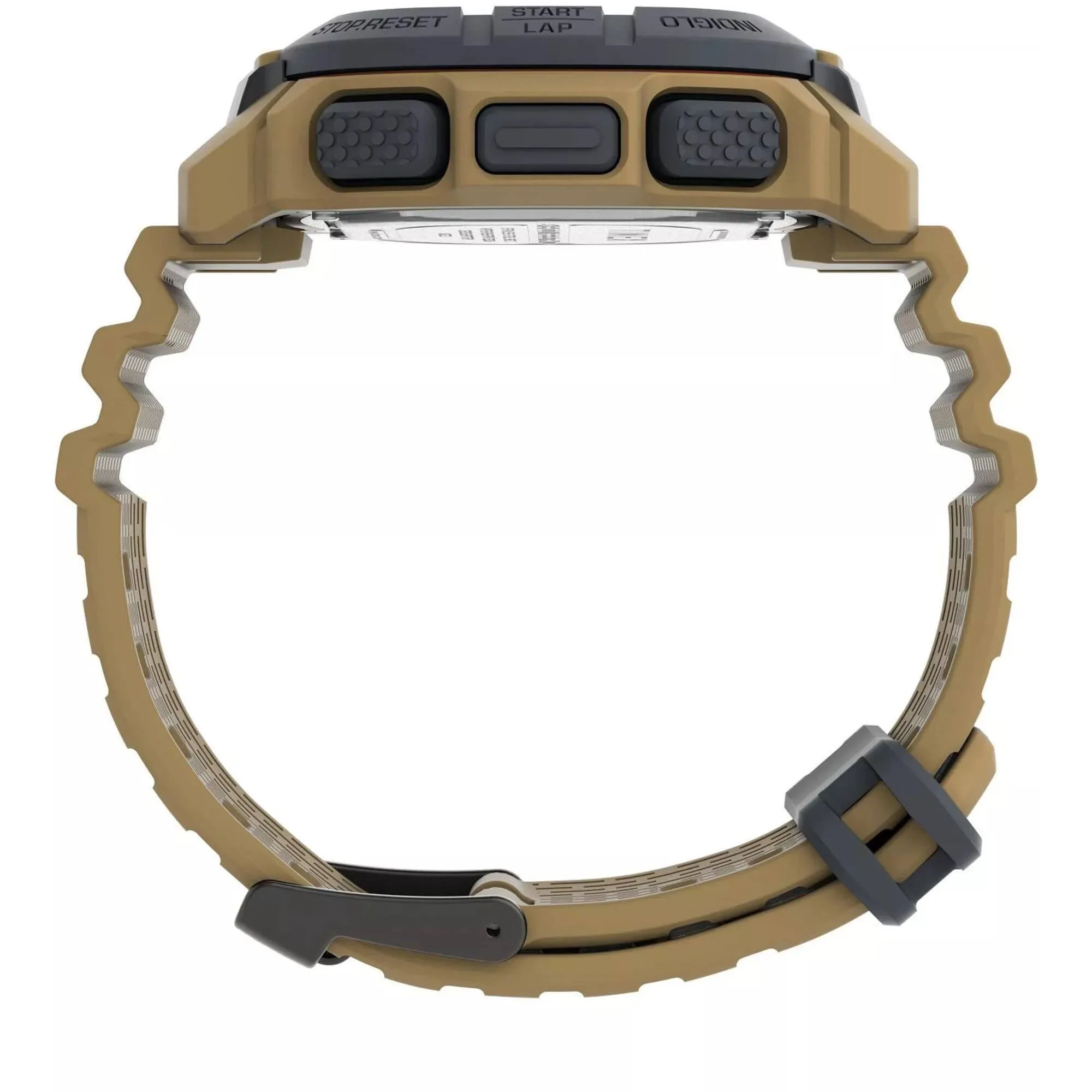 Timex Men's Digital Watch - Command White and Beige Dial Shock Resistant | TW5M35900 Timex Watches