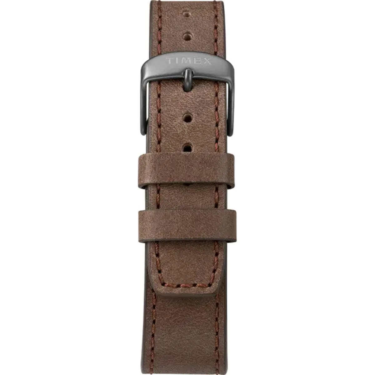 Timex Men's Quartz Watch - Allied Grey Dial Brown Leather Strap | TW2T33300VQ Timex Watches