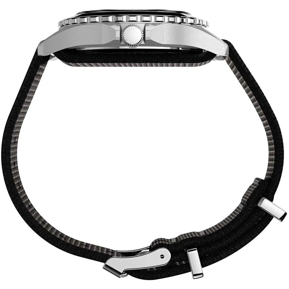 Timex Men's Quartz Watch - Navi XL Rotating Bezel Black Dial Strap | TW2T75600VQ Timex Watches