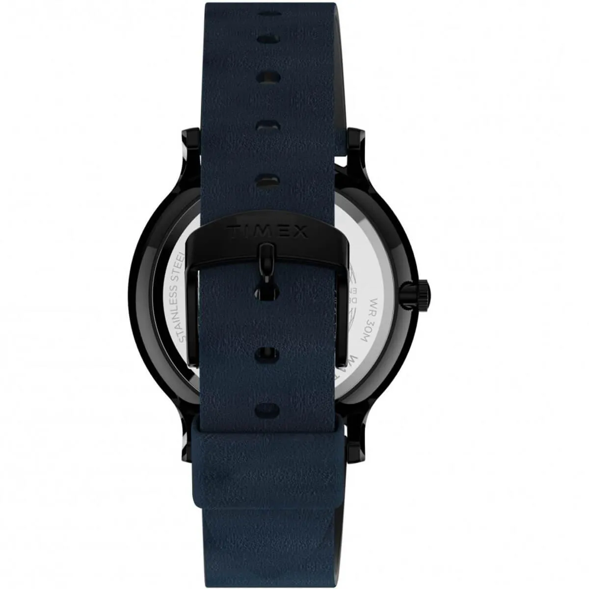 Timex Men's Quartz Watch - Norway Blue Dial Blue Leather Strap | TW2T66200VQ Timex Watches