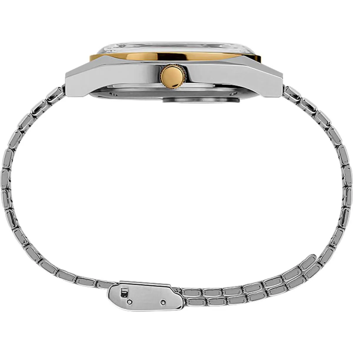 Timex Men's Quartz Watch - Q Reissue Bracelet Blue Falcon Eye Dial | TW2T80800ZV Timex Watches