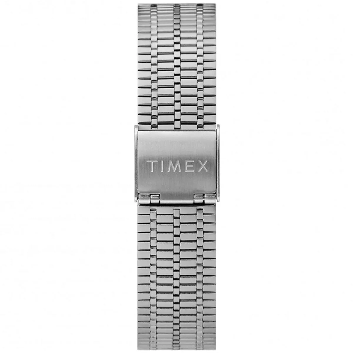 Timex Men's Quartz Watch - Q Timex Black Dial Stainless Steel Bracelet | TW2U60900ZV Timex Watches