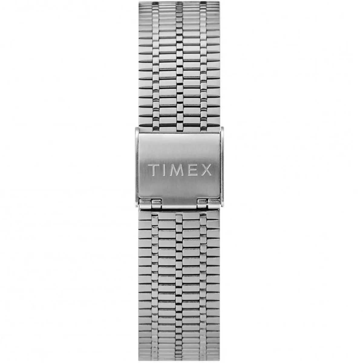 Timex Men's Quartz Watch - Q Timex Blue Dial Silver Steel Bracelet | TW2T80700ZV Timex Watches