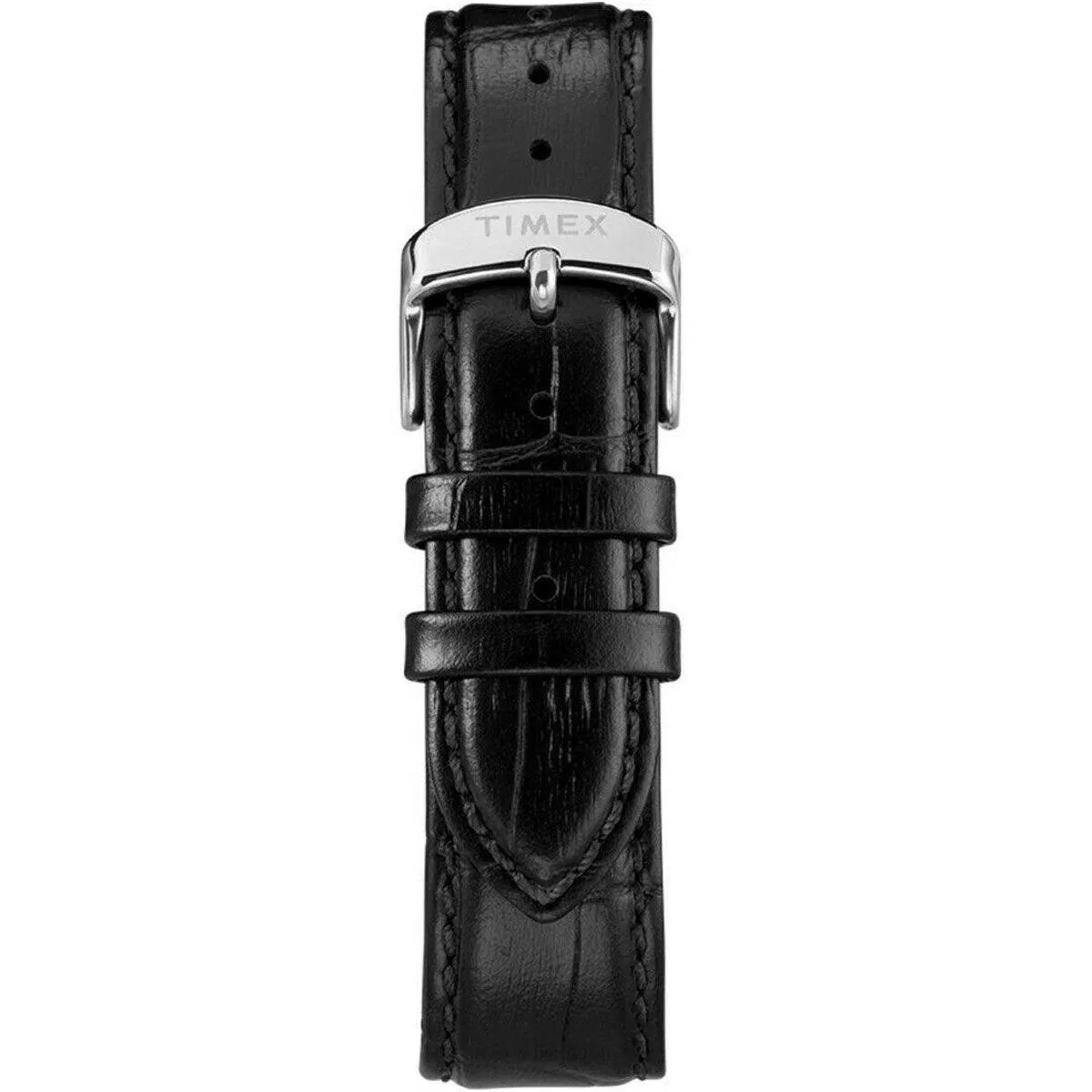 Timex Men's Quartz Watch - Todd Snyder Black Dial Leather Strap | TW2T19500JR Timex Watches