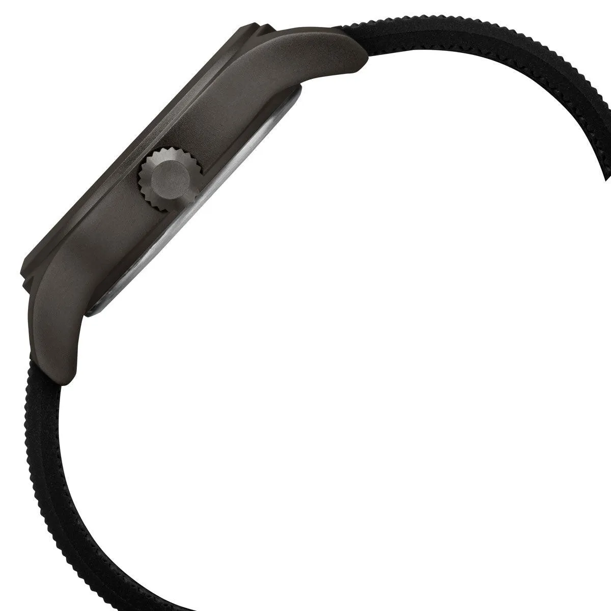 Timex Men's Quartz Watch - Todd Snyder Military Black Dial Rubber Strap | TW2T82400JR Timex Watches
