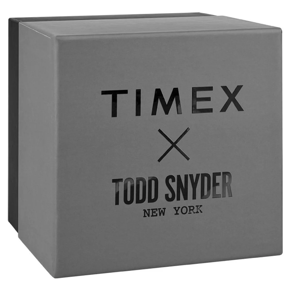 Timex Men's Quartz Watch - Todd Snyder Military Black Dial Rubber Strap | TW2T82400JR Timex Watches