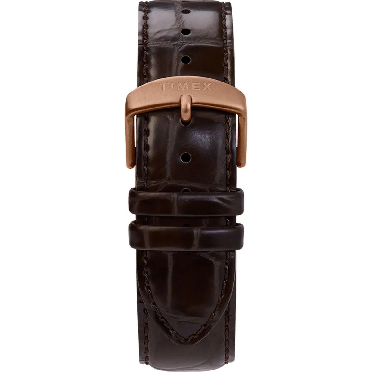 Timex Men's Quartz Watch - Waterbury Tan Dial Brown Leather Strap | TW2R88300 Timex Watches