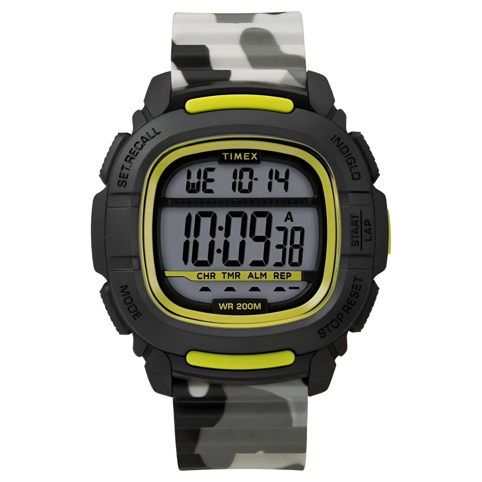 Timex Men's Watch - Boost Shock Black Case Digital Dial Camouflage Strap | TW5M26600JV Timex Watches