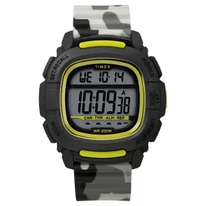 Timex Men's Watch - Boost Shock Black Case Digital Dial Camouflage Strap | TW5M26600JV Timex Watches