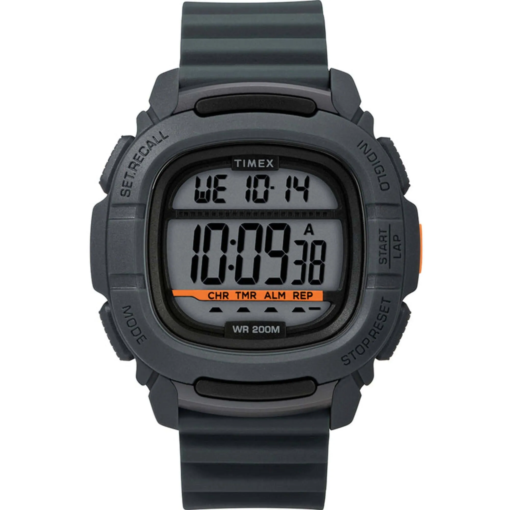 Timex Men's Watch - Command BST.47 Boost Shock Grey Silicone Strap | TW5M26700JV Timex Watches