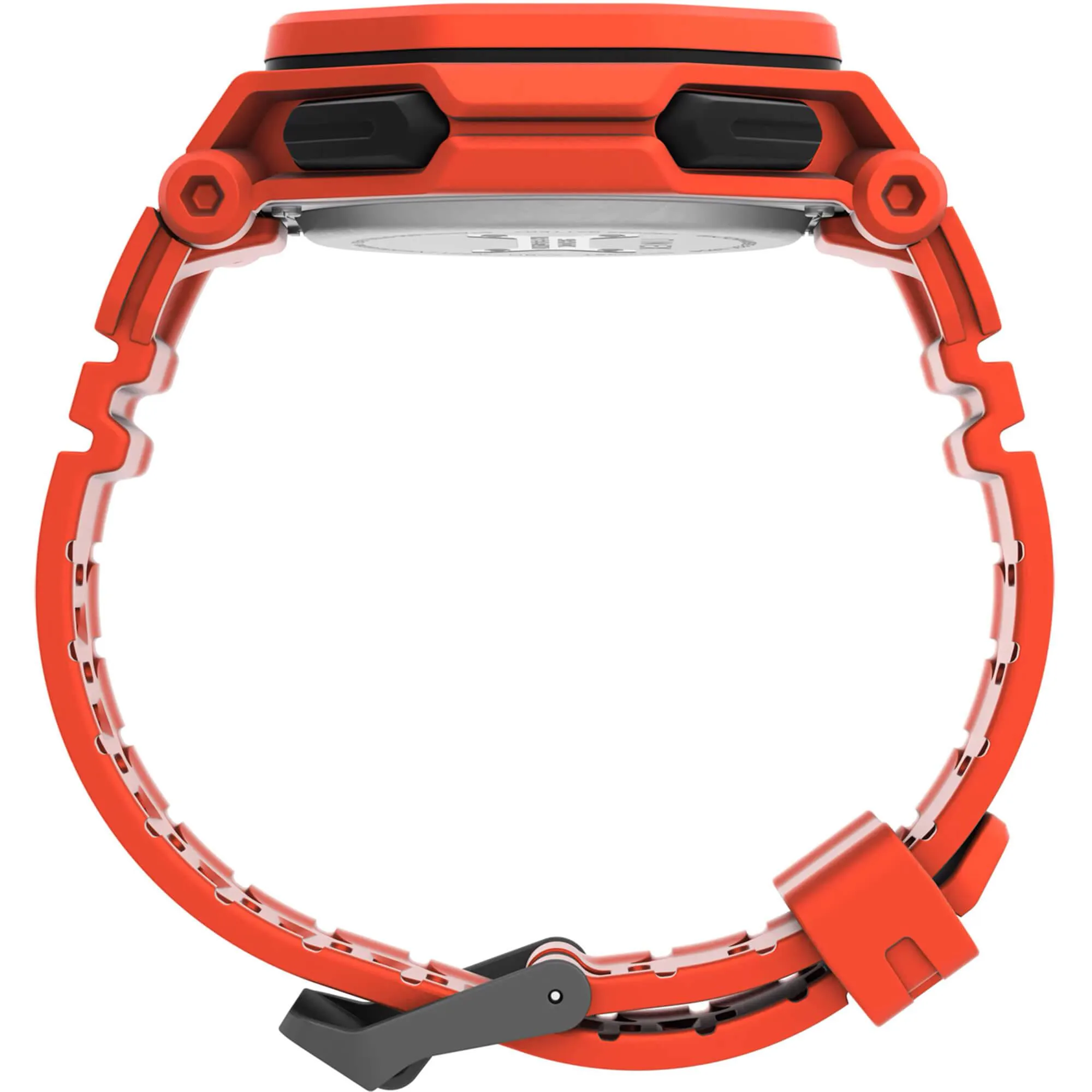 Timex Men's Watch - Command Encounter Chronograph Orange Rubber Strap | TW2V60000 Timex Watches