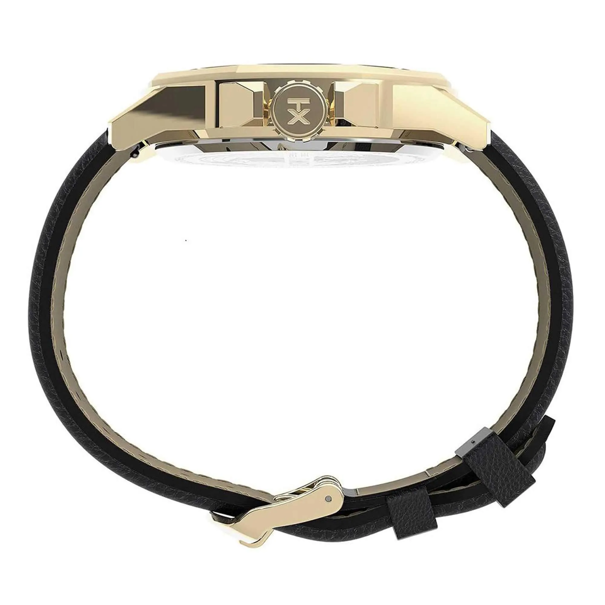 Timex Men's Watch - Essex Avenue Black Dial Strap Day and Date Display | TW2U82100VQ Timex Watches