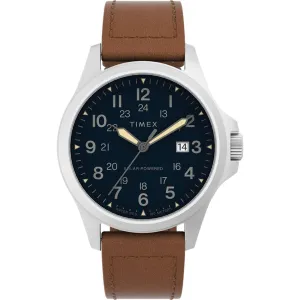 Timex Men's Watch - Expedition North Field Post Quartz Leather Strap | TW2V03600JR Timex Watches