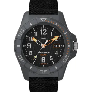 Timex Men's Watch - Expedition North Freedive Ocean Black Fabric Strap | TW2V40500JR Timex Watches