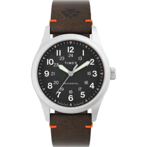 Timex Men's Watch - Expedition North Mechanical Brown Leather Strap | TW2V64300JR Timex Watches