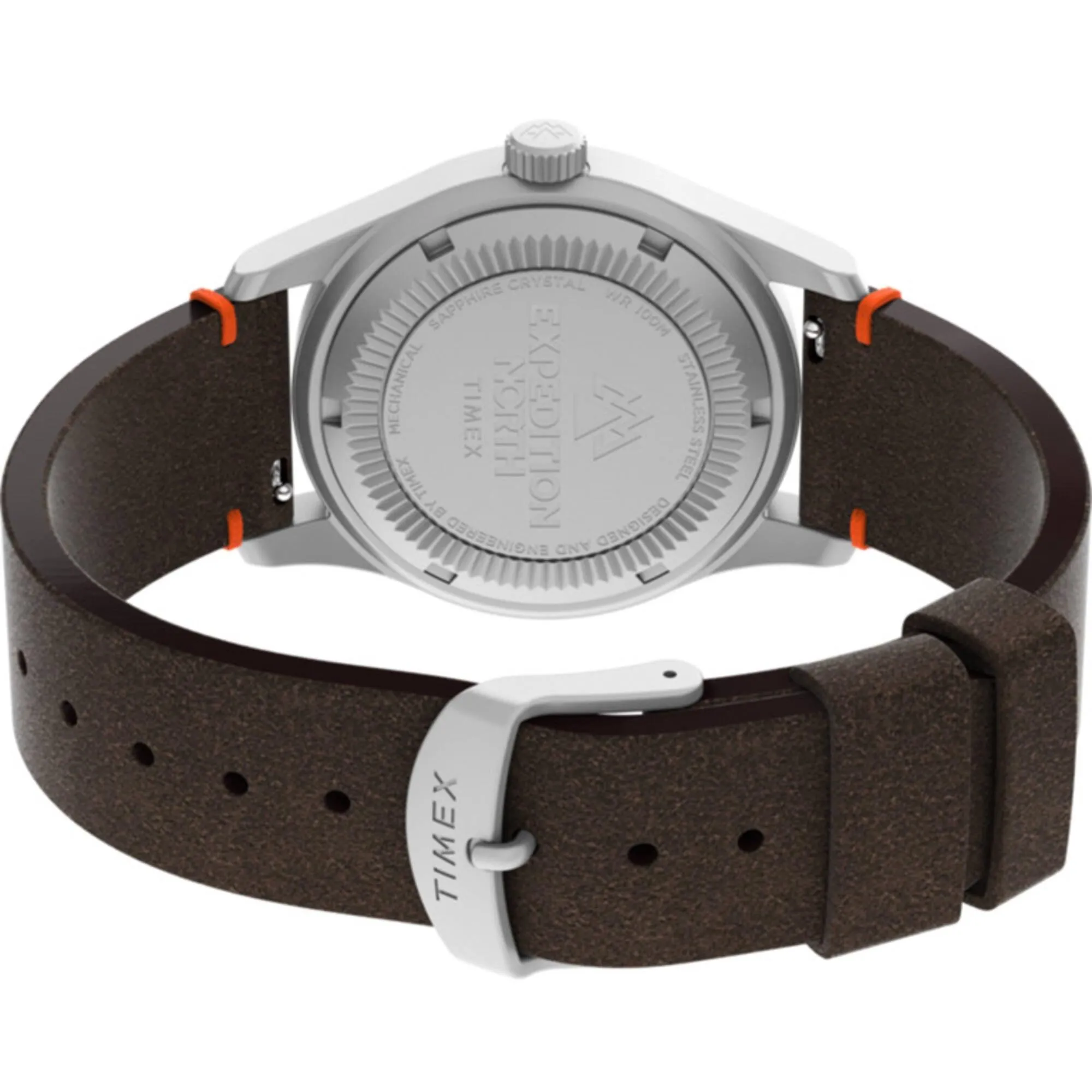 Timex Men's Watch - Expedition North Mechanical Brown Leather Strap | TW2V64300JR Timex Watches