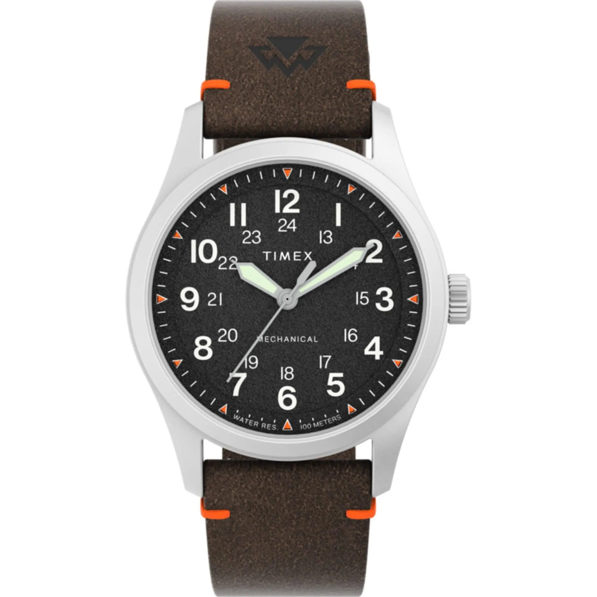 Timex Men's Watch - Expedition North Mechanical Brown Leather Strap | TW2V64300JR Timex Watches