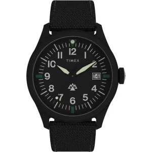 Timex Men's Watch - Expedition North Quartz Black Dial Fabric Strap Date | TW2W23400JR Timex Watches