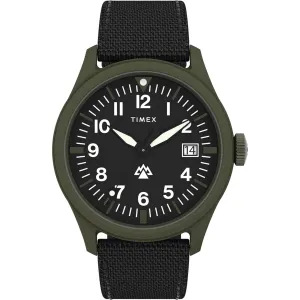 Timex Men's Watch - Expedition North Quartz Black Dial Fabric Strap Date | TW2W34400JR Timex Watches