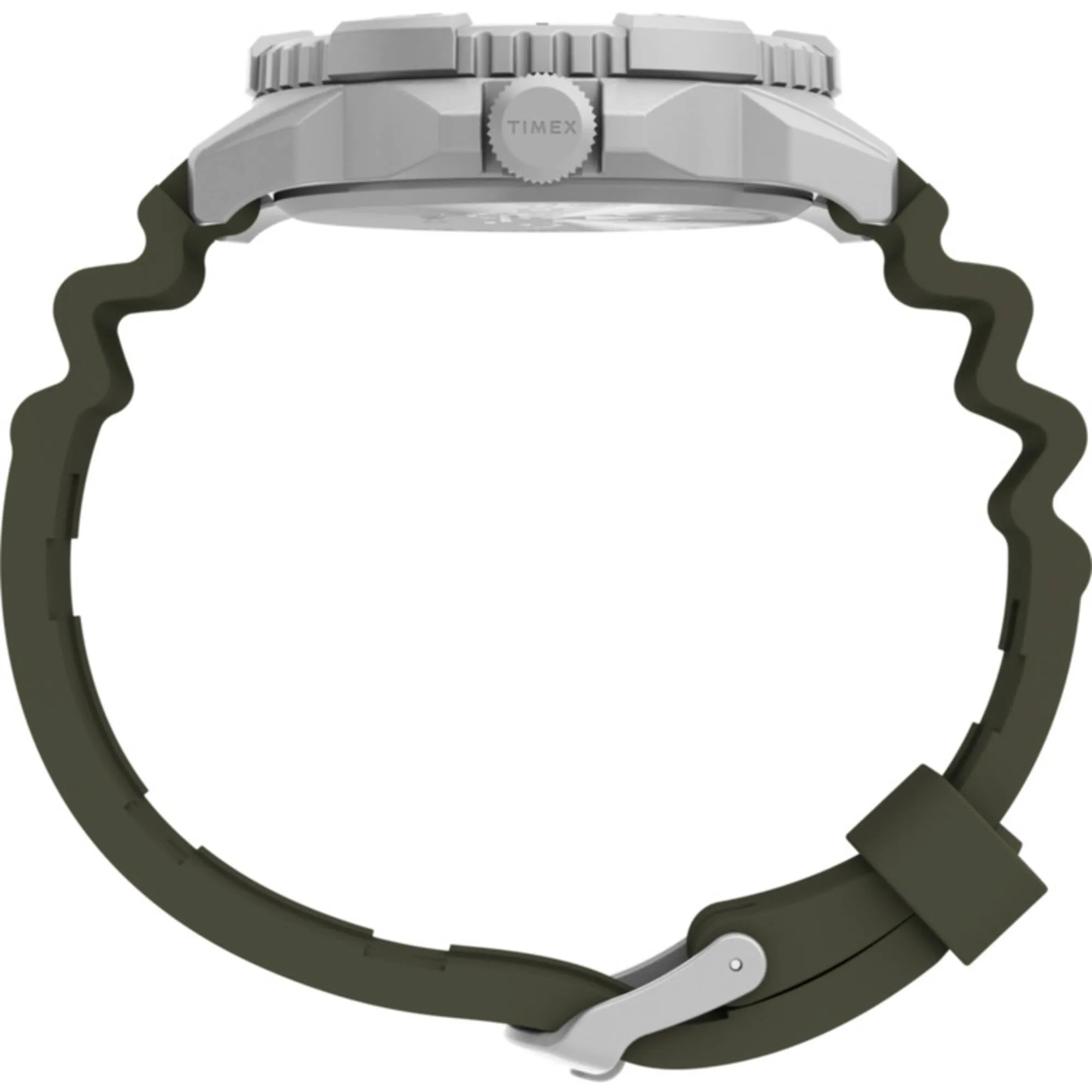 Timex Men's Watch - Expedition North Ridge Green Dial Silicone Strap | TW2V40700JR Timex Watches