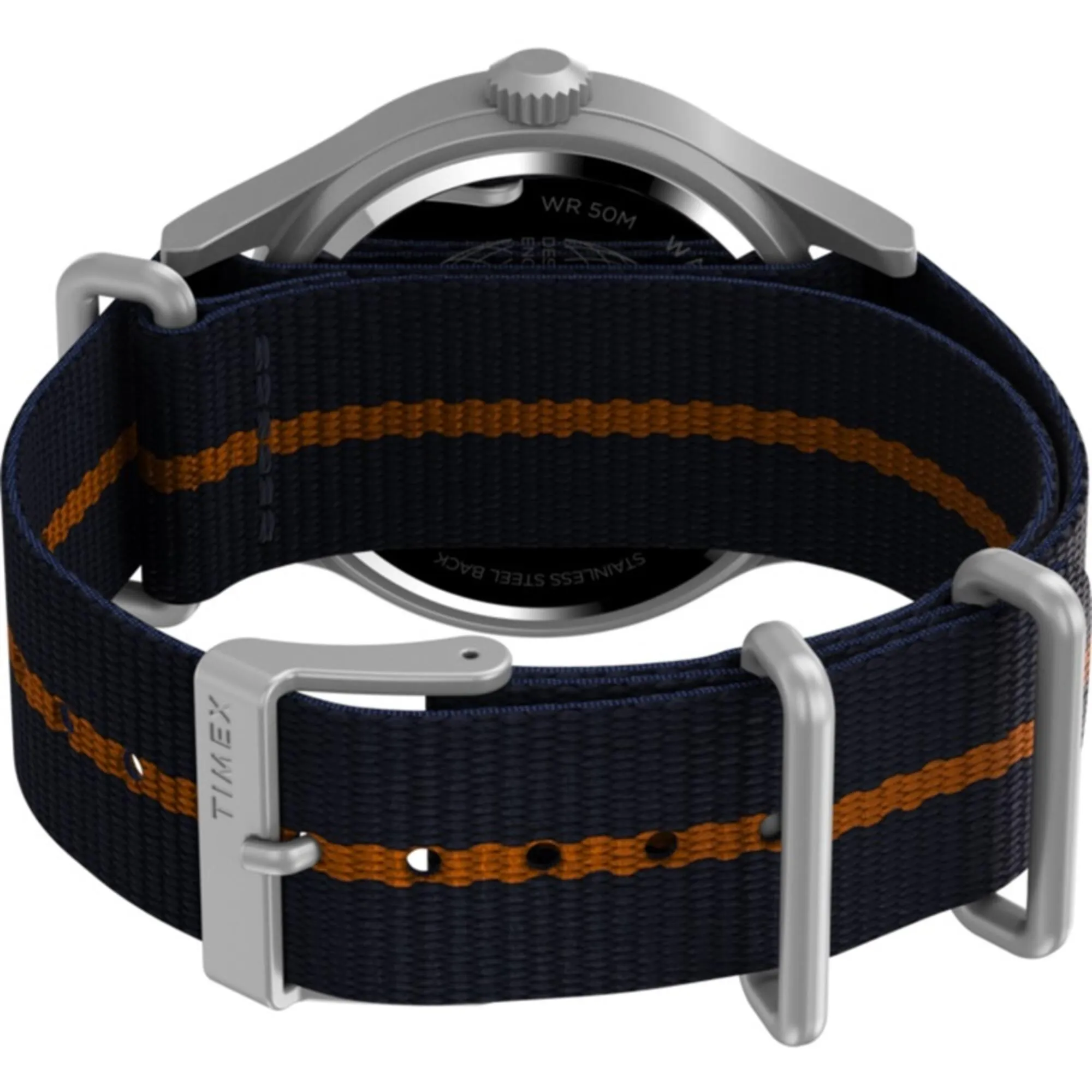 Timex Men's Watch - Expedition North Sierra White Dial Blue Fabric Strap | TW2V22800VQ Timex Watches