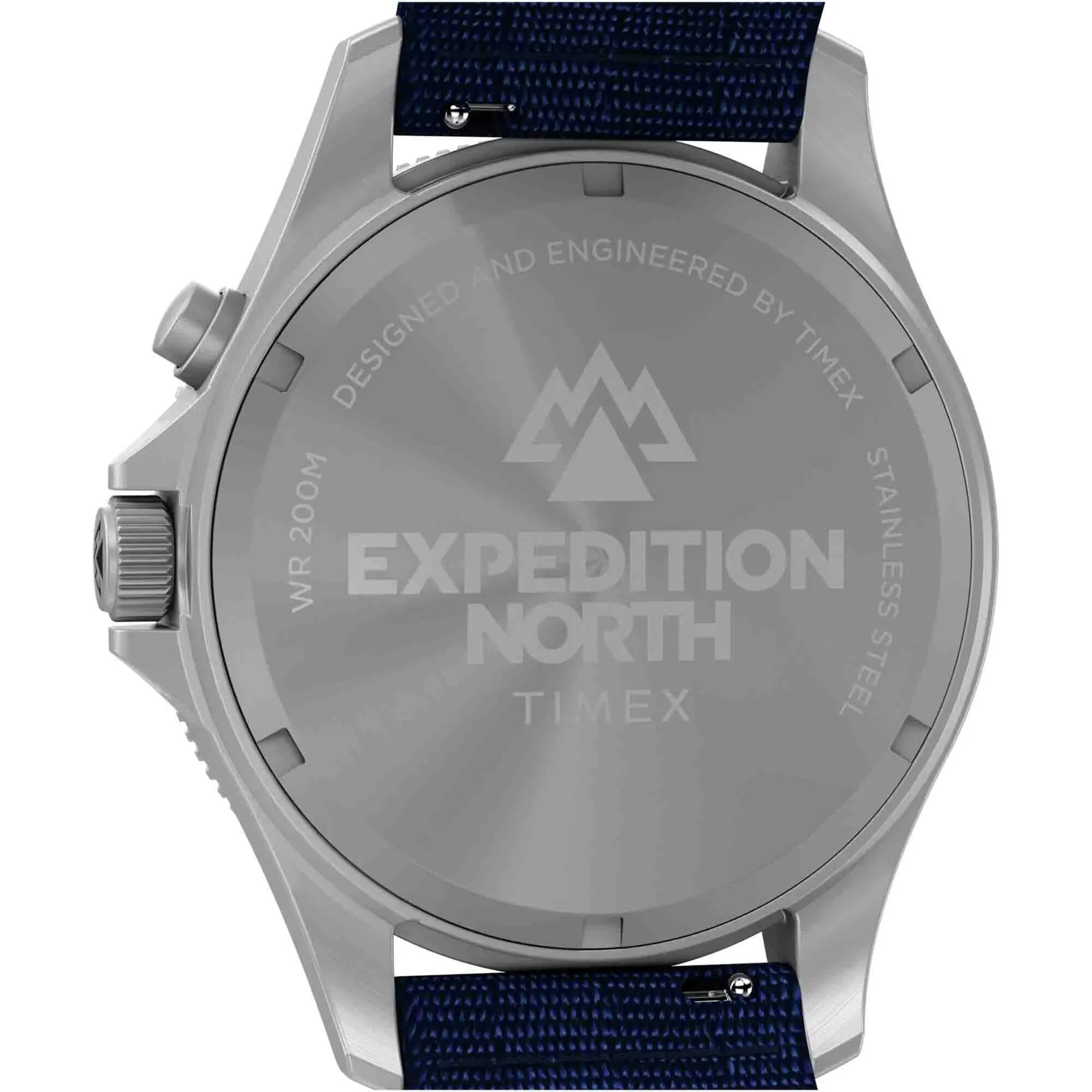Timex Men's Watch - Expedition North Silver Case Blue Dial Fabric Strap | TW2W22000JR Timex Watches