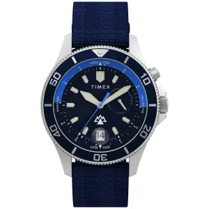 Timex Men's Watch - Expedition North Silver Case Blue Dial Fabric Strap | TW2W22000JR Timex Watches