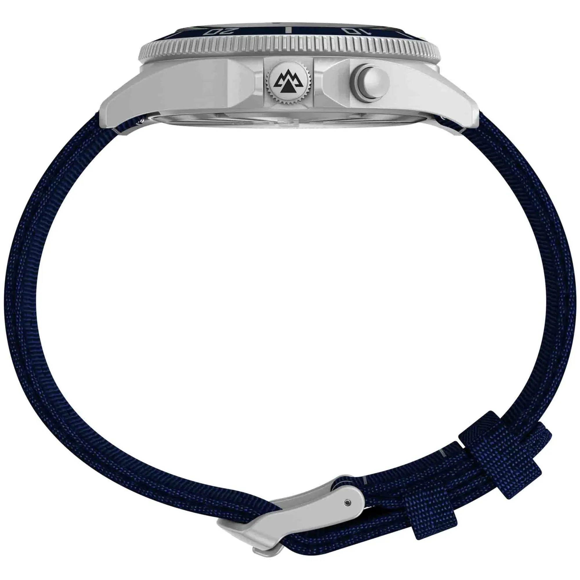 Timex Men's Watch - Expedition North Silver Case Blue Dial Fabric Strap | TW2W22000JR Timex Watches