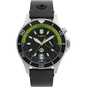 Timex Men's Watch - Expedition North Silver Case Quartz Black Dial Strap | TW2W21900JR Timex Watches