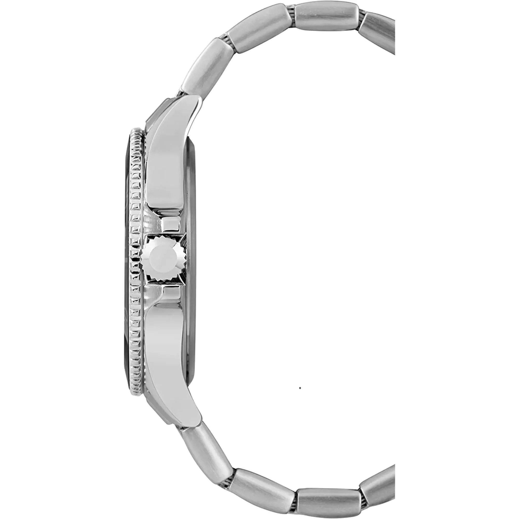 Timex Men's Watch - Harborside Quartz Black Dial Silver Tone Bracelet | TW2R64600JT Timex Watches