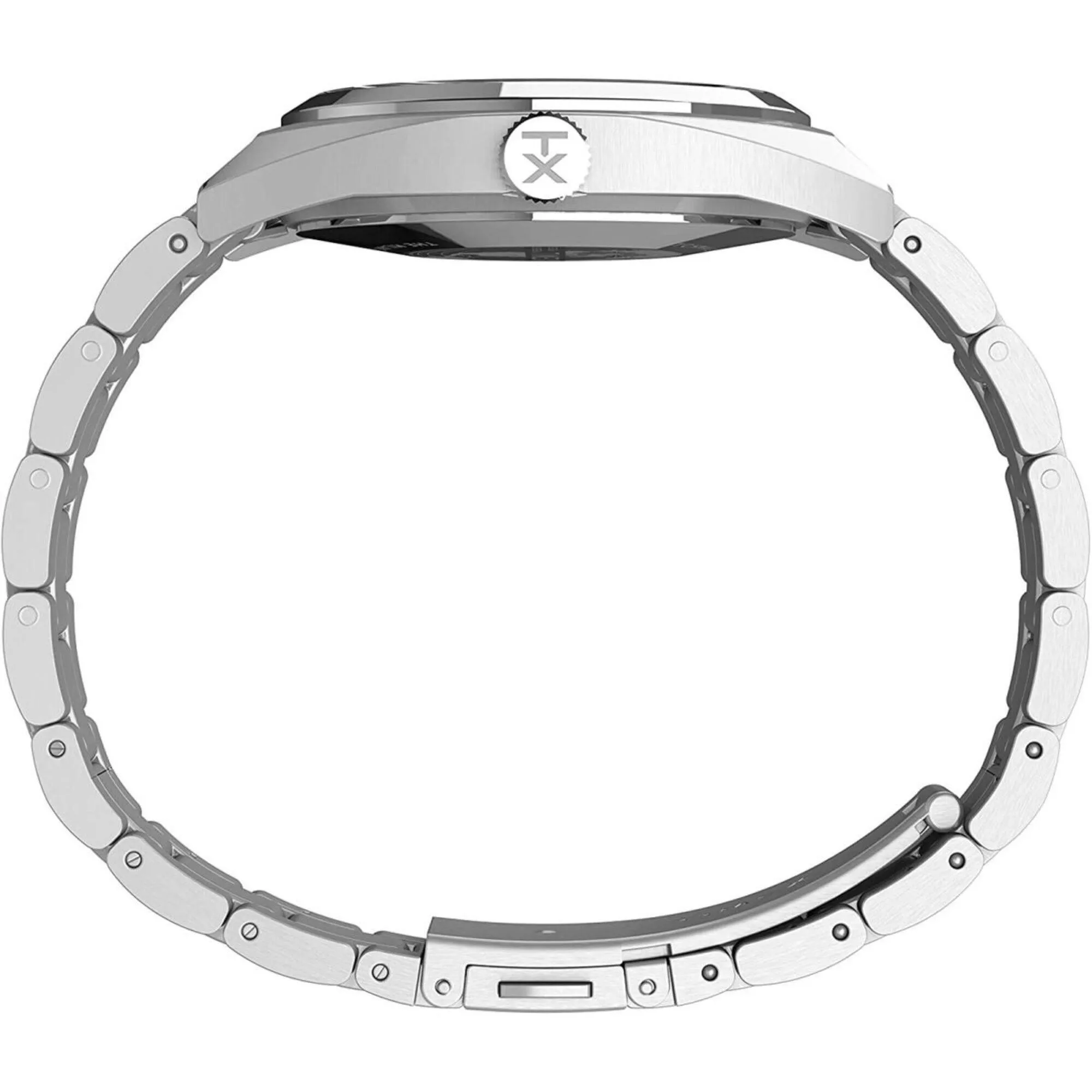 Timex Men's Watch - Milano XL Silver Tone Dial Stainless Steel Bracelet | TW2U15600VQ Timex Watches