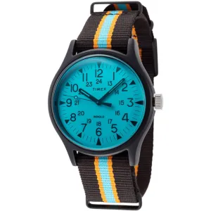 Timex Men's Watch - MK1 Chronograph Quartz Blue Dial Nylon Strap | TW2T25400 Timex Watches