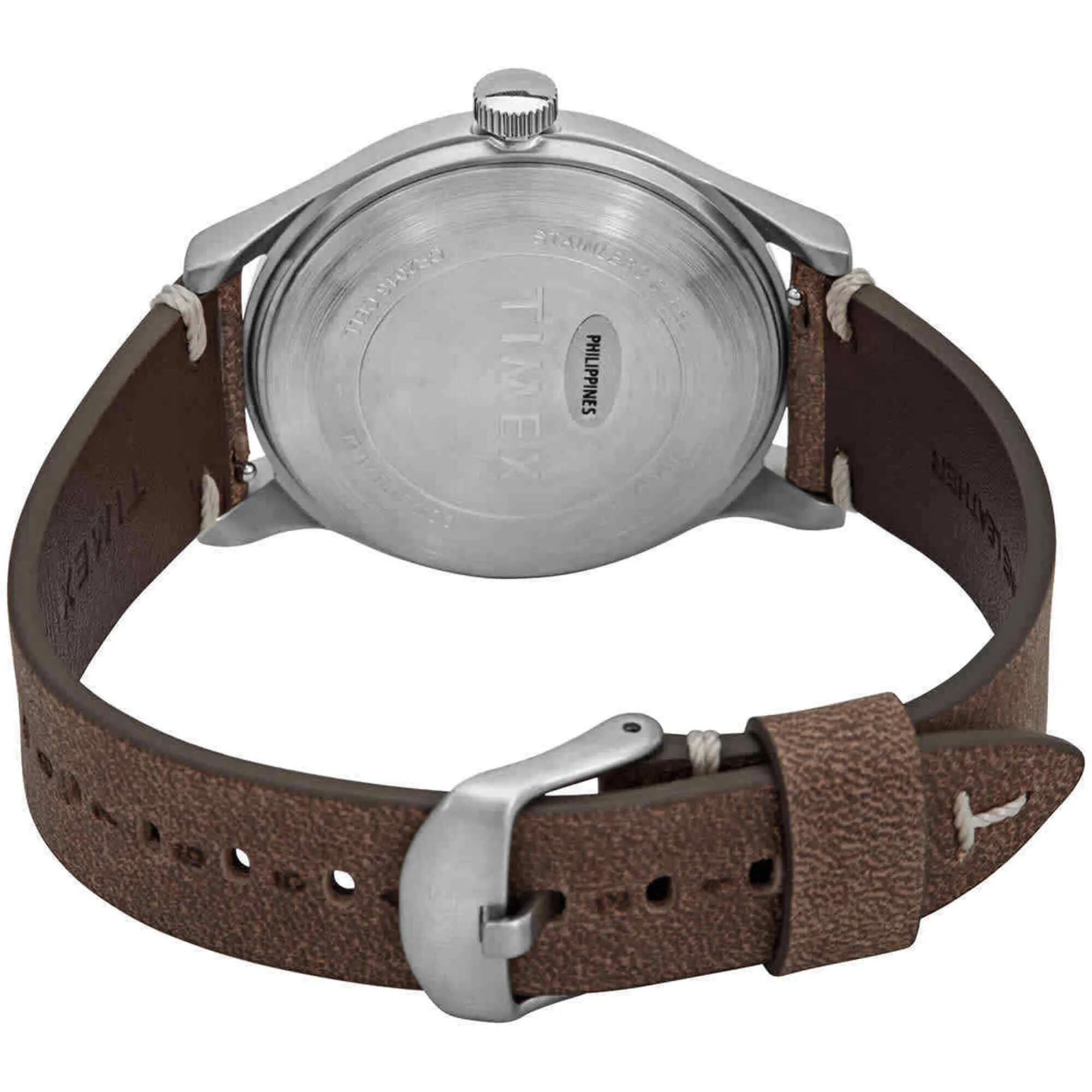 Timex Men's Watch - MK1 Quartz Beige Dial Brown Leather Strap | TW2R96800 Timex Watches
