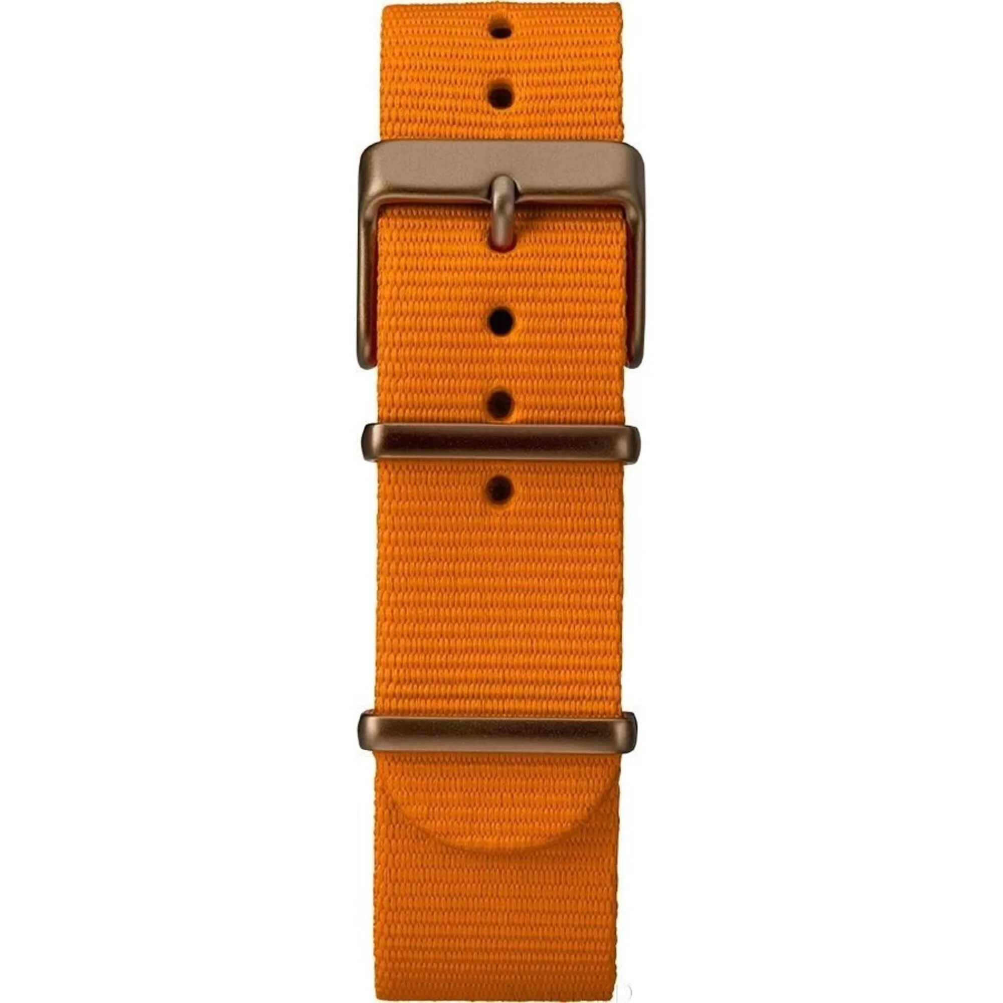 Timex Men's Watch - MK1 Quartz Chronograph Black Dial Orange Nylon Strap | TW2T10600 Timex Watches