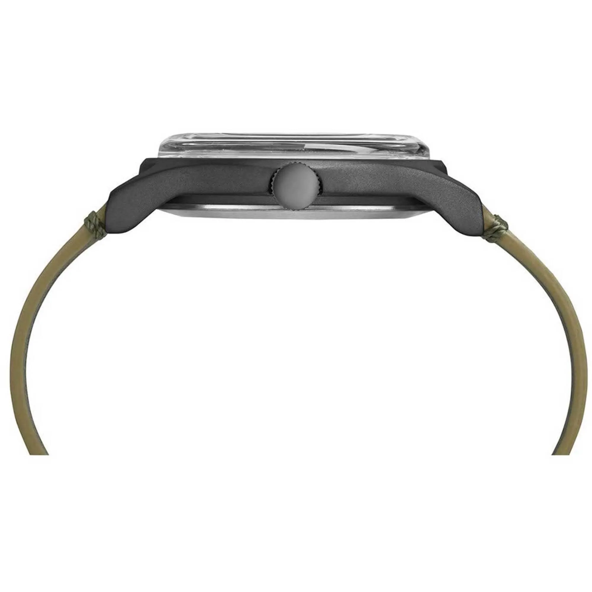 Timex Men's Watch - MK1 Quartz Gunmetal Stainless Steel Case Brown Strap | TW2R97000 Timex Watches