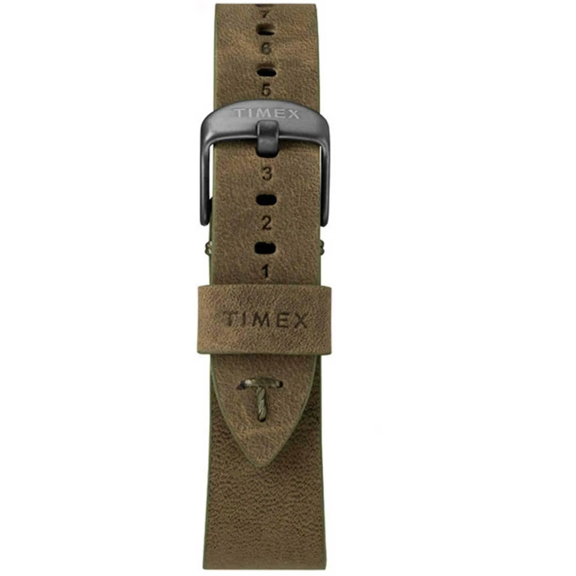 Timex Men's Watch - MK1 Quartz Gunmetal Stainless Steel Case Brown Strap | TW2R97000 Timex Watches