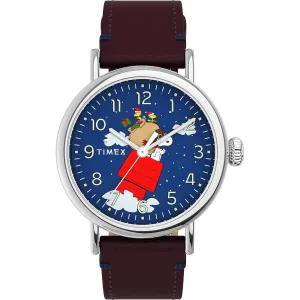 Timex Men's Watch - Standard Peanuts Snoopy and Woodstock Christmas | TW2U86500VQ Timex Watches