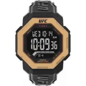 Timex Men's Watch - UFC Knockout Chrono Digital Dial Black Resin Strap | TW2V89000 Timex Watches