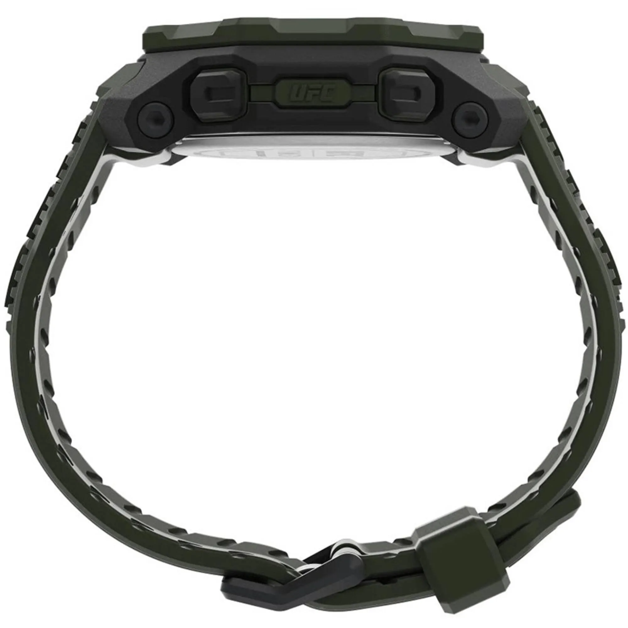 Timex Men's Watch - UFC Knockout Chrono Digital Dial Green Resin Strap | TW2V88300 Timex Watches