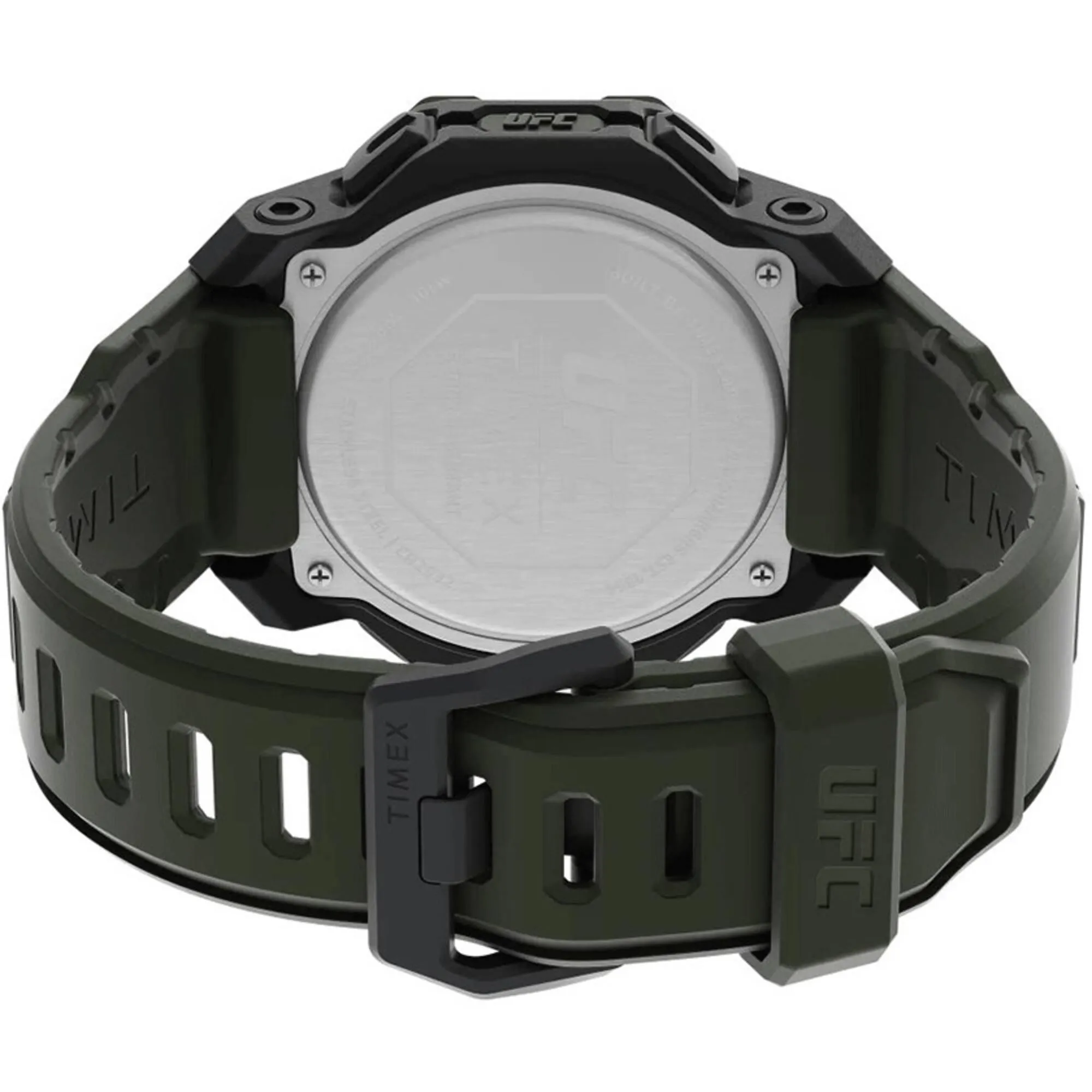 Timex Men's Watch - UFC Knockout Chrono Digital Dial Green Resin Strap | TW2V88300 Timex Watches