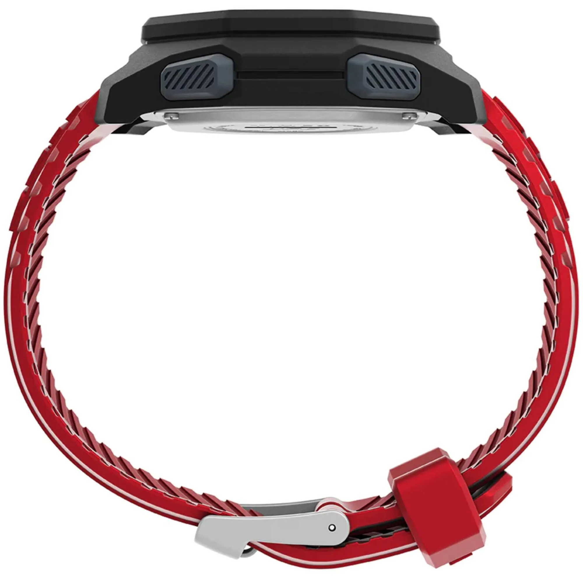 Timex Men's Watch - UFC Spark Heart Rate Digital Dial Red Resin Strap | TW2V84000 Timex Watches