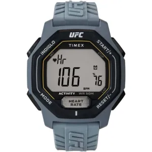 Timex Men's Watch - UFC Spark Heart Rate Grey Digital Dial Resin Strap | TW2V83900 Timex Watches