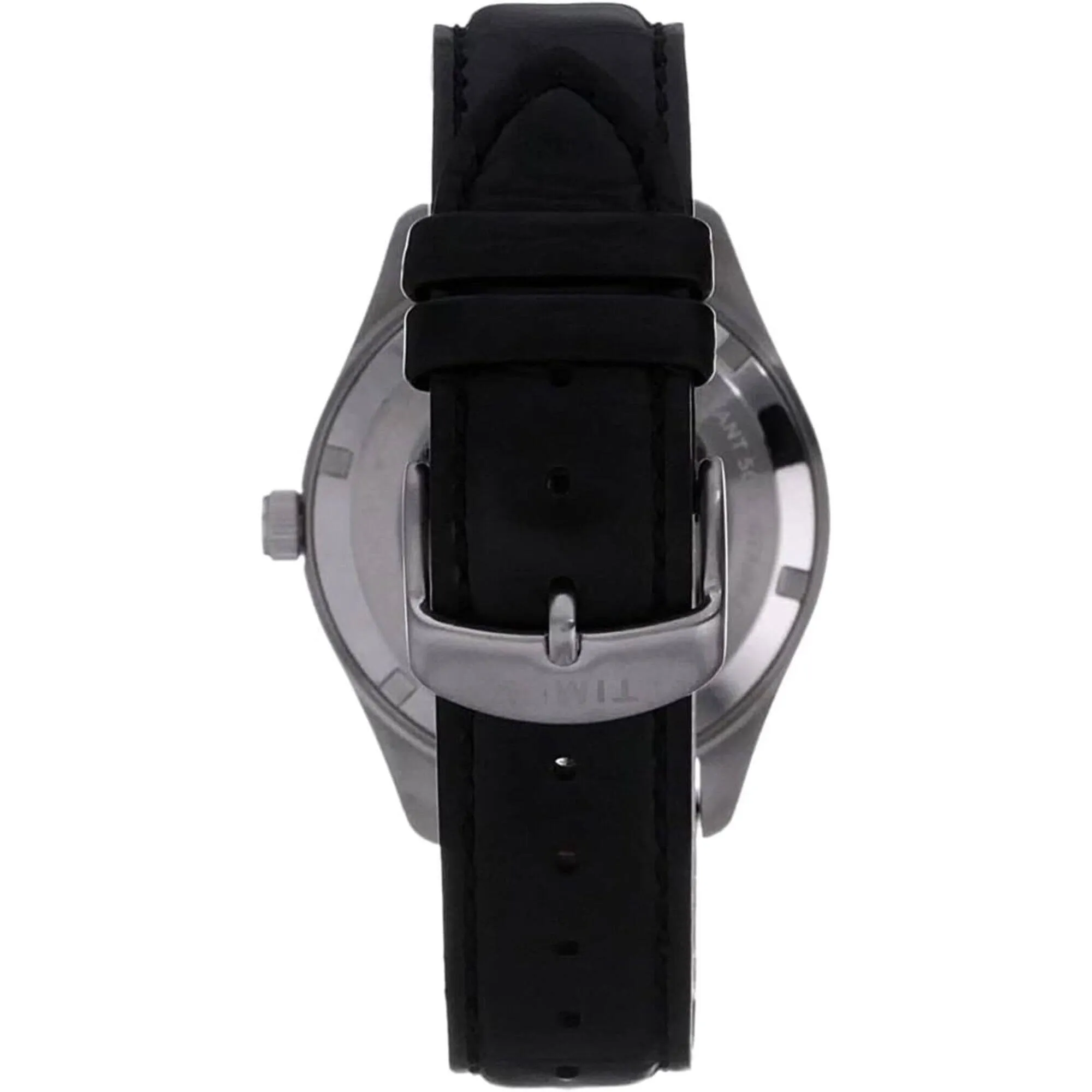 Timex Men's Watch - Waterbury Automatic Date Display Black Dial Strap | TW2T69600ZV Timex Watches