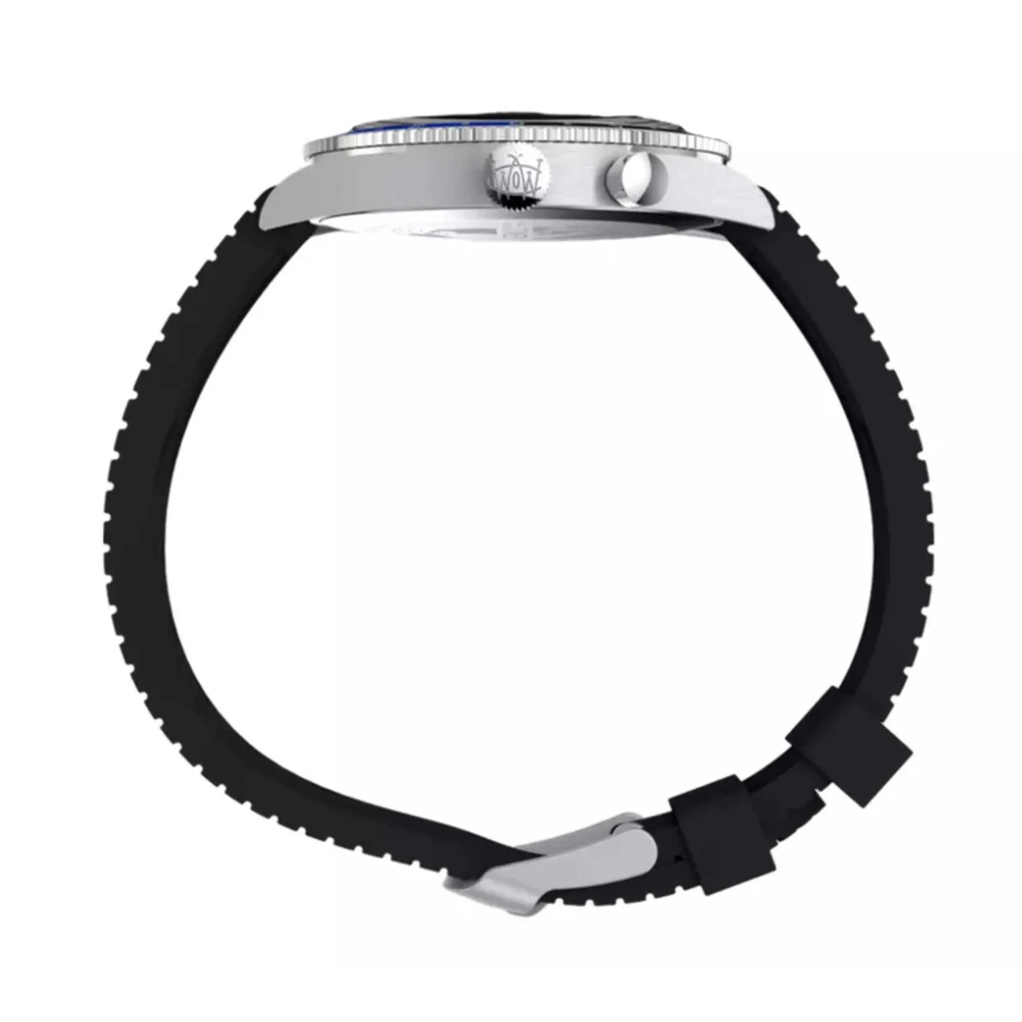 Timex Men's Watch - Waterbury Quartz Black Dial Synthetic Rubber Strap | TW2W22600VQ Timex Watches