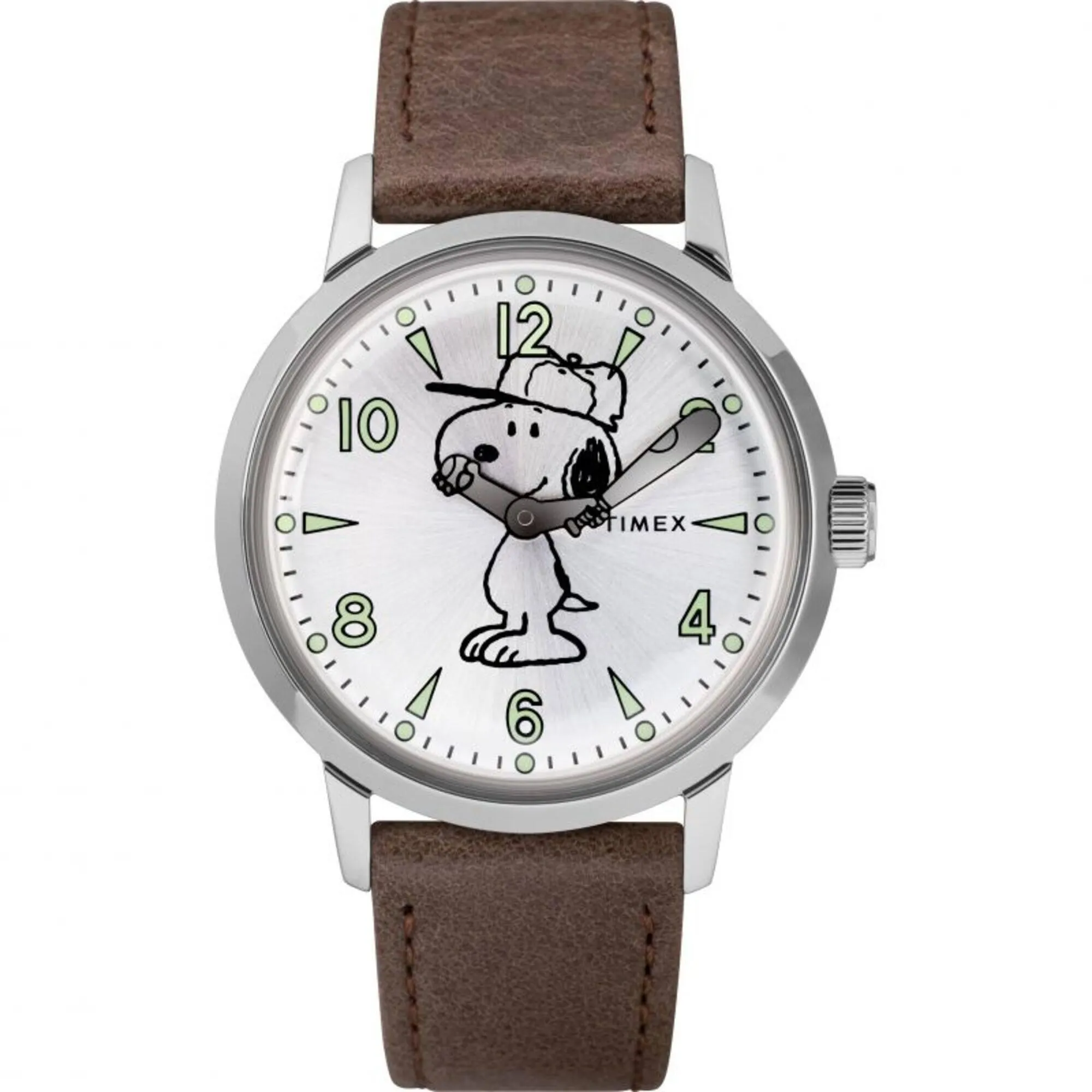 Timex Men's Watch - Welton Peanuts Snoopy Quartz Silver Tone Bracelet | TW2R94900VQ Timex Watches