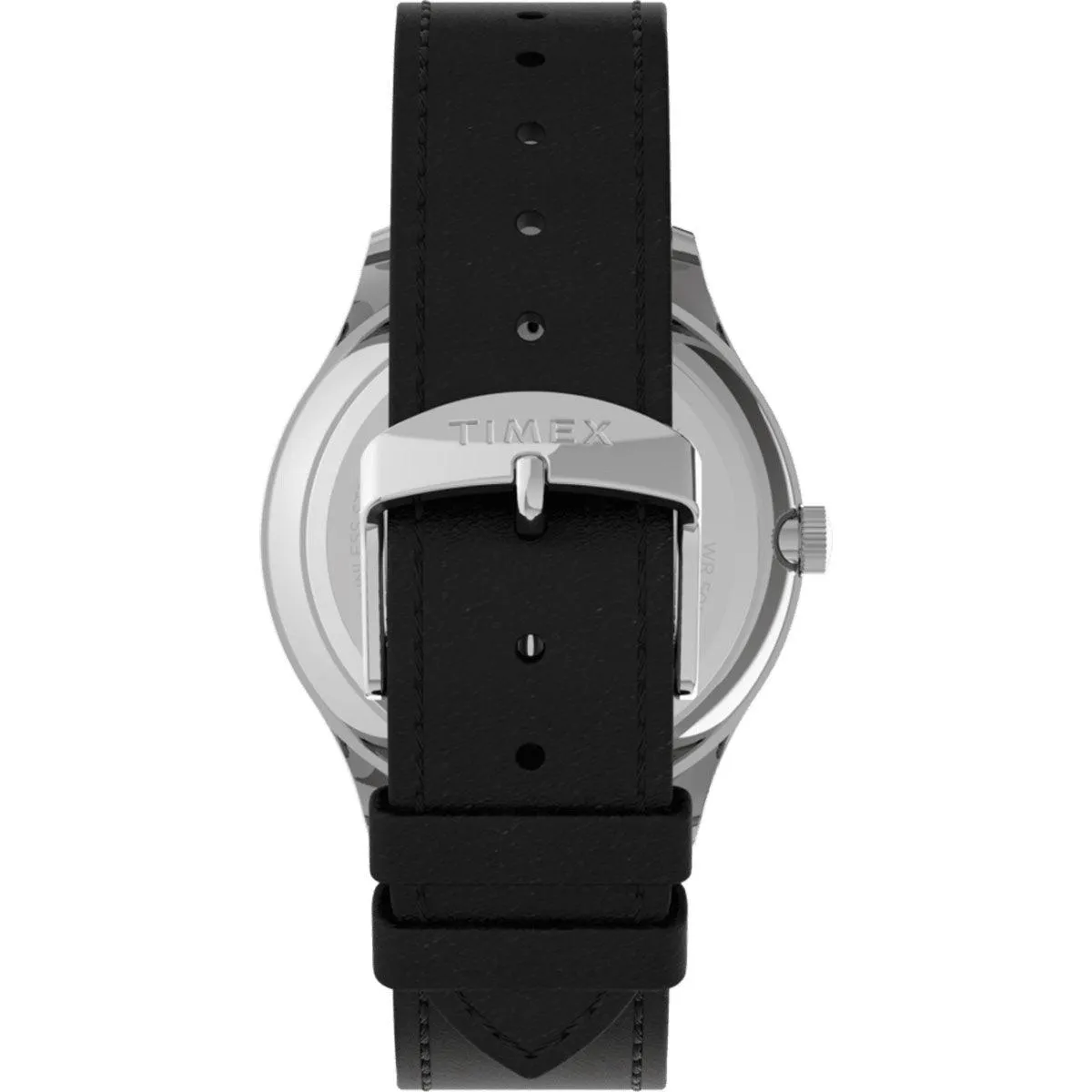 Timex Unisex Quartz Watch - Easy Reader White Dial Leather Strap | TW2U22100VQ Timex Watches
