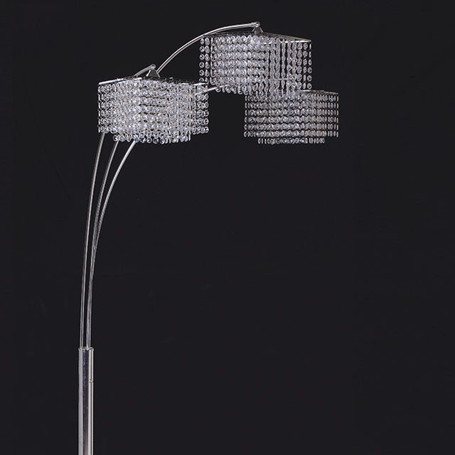 TINA Arch Lamp, Hanging Crystal mini decorative bulb