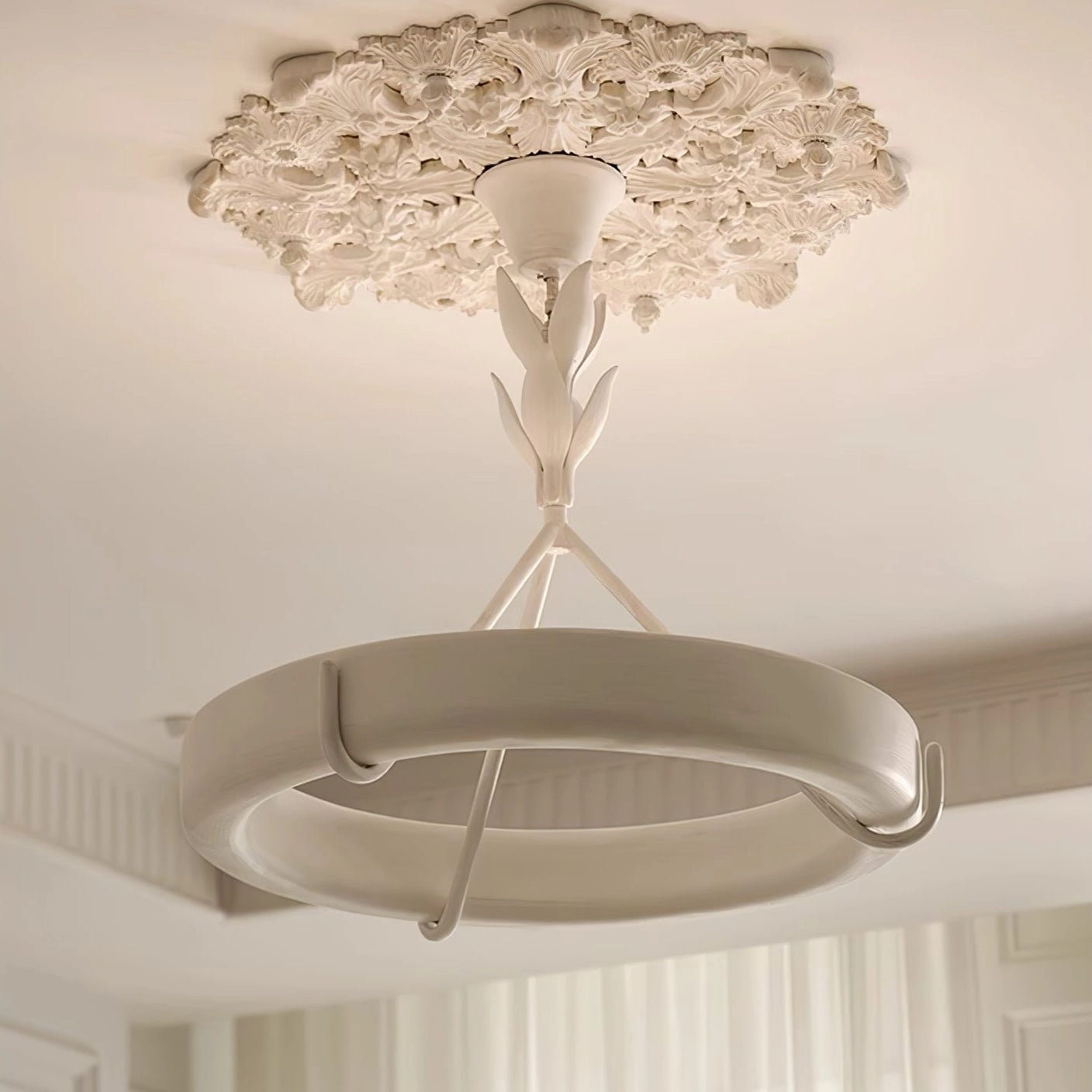 Tinsley Plaster Chandelier